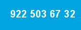 922 503 67 32